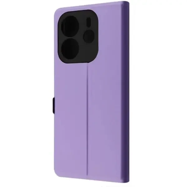 Чохол-книжка WAVE Flap для Xiaomi Redmi Note 14 4G EU Light Purple 2
