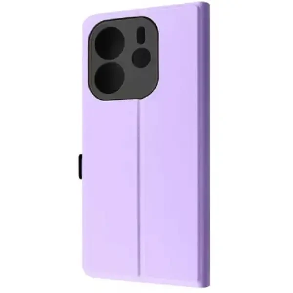 Чохол-книжка WAVE Flap для Xiaomi Redmi Note 14 4G UA Light Purple 2