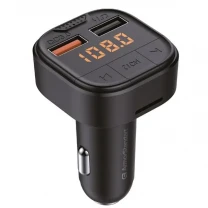 FM-трансмітер ArmorStandart ASF1 18W QC3.0 2xUSB Black (ARM82826)