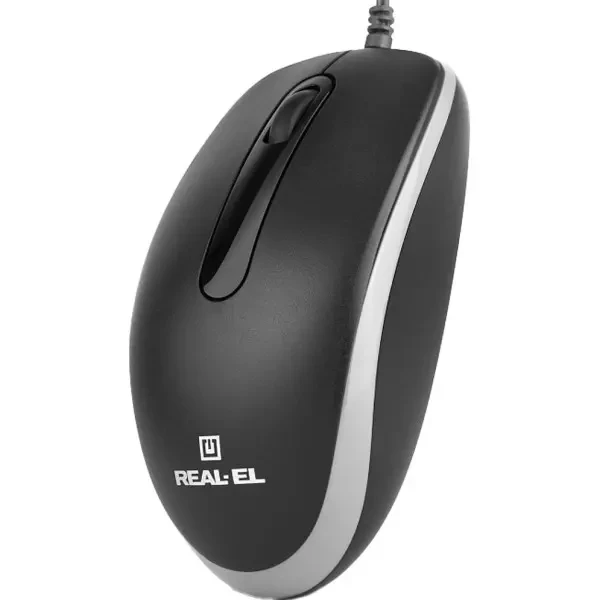 Мишка REAL-EL RM-217 USB Black (EL123200038) 8