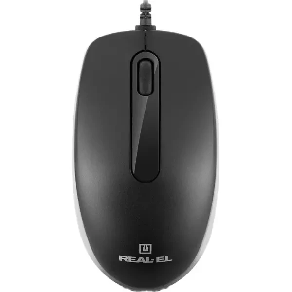 Мишка REAL-EL RM-217 USB Black (EL123200038) 7