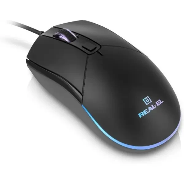Мишка REAL-EL RM-515 USB Black (EL123200059) 3