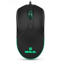 Мишка REAL-EL RM-515 USB Black (EL123200059)