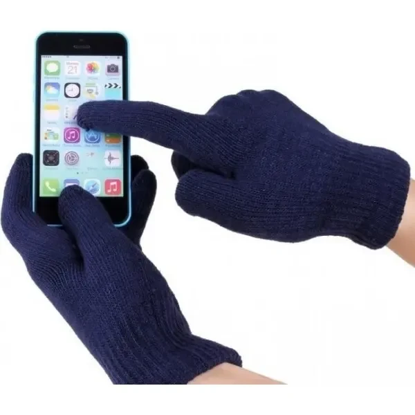 Рукавички iGlove для сенсорних екранів Dark Blue 2