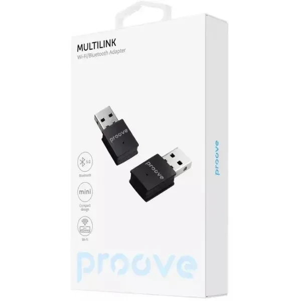 Bluetooth адаптер Proove Multilink Bluetooth + WIFI Black (HBPG00001001) 2