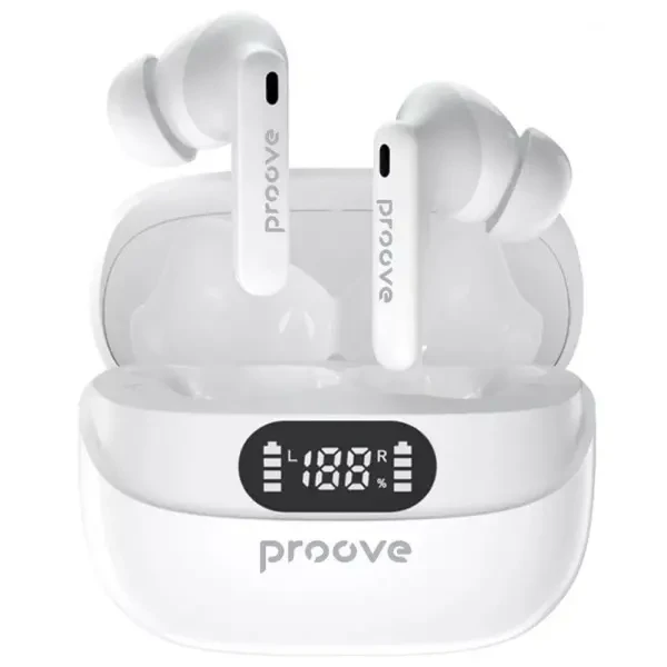 Bluetooth-гарнітура Proove Digital Pro TWS with ANC APP White (TWAP54002202)