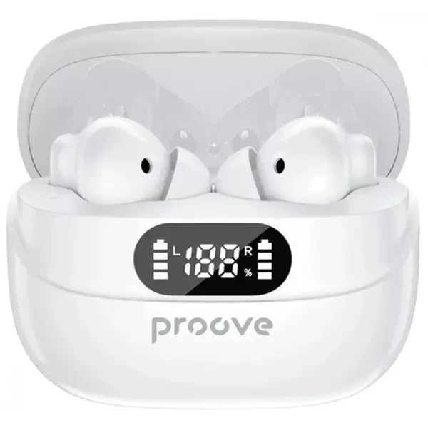 Bluetooth-гарнітура Proove Digital Pro TWS with ANC APP White (TWAP54002202) 2