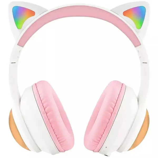 Bluetooth-гарнітура Proove Kids LumiCat (APP) White/Pink (HPLC0001AP25) 2