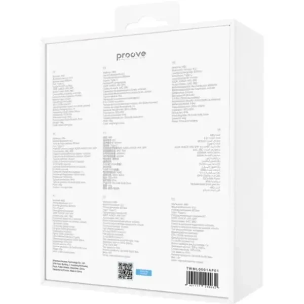 Bluetooth-гарнітура Proove Mello TWS with ANC (APP) Black (TWML0001AP01) 5