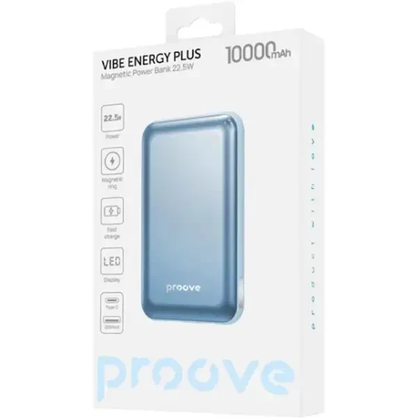 Power Bank Proove Vibe Energy Plus 22.5W 10000mAh Sky Blue (PBVE15012208) 5
