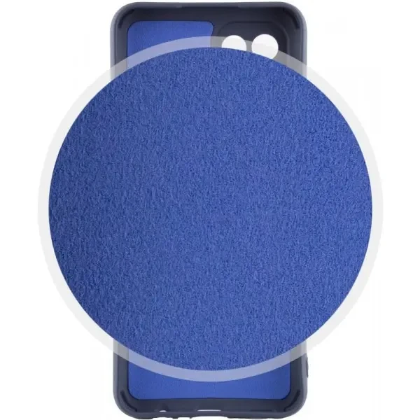 Silicone Cover Lakshmi Full Camera для Samsung A04e A042/M04 M045/F04 E045 Midnight Blue 3