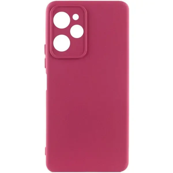 Pocophone Silicone Cover Lakshmi Full Camera для Xiaomi Poco X5 Pro 5G Marsala
