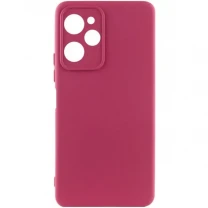 Pocophone Silicone Cover Lakshmi Full Camera для Xiaomi Poco X5 Pro 5G Marsala