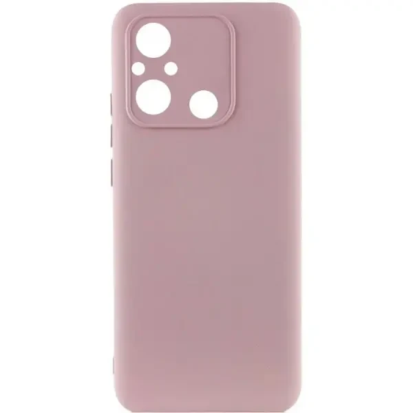 Silicone Cover Lakshmi Full Camera для Xiaomi Redmi 12C/11A/Poco C55 Pink Sand