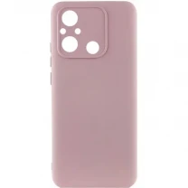 Silicone Cover Lakshmi Full Camera для Xiaomi Redmi 12C/11A/Poco C55 Pink Sand