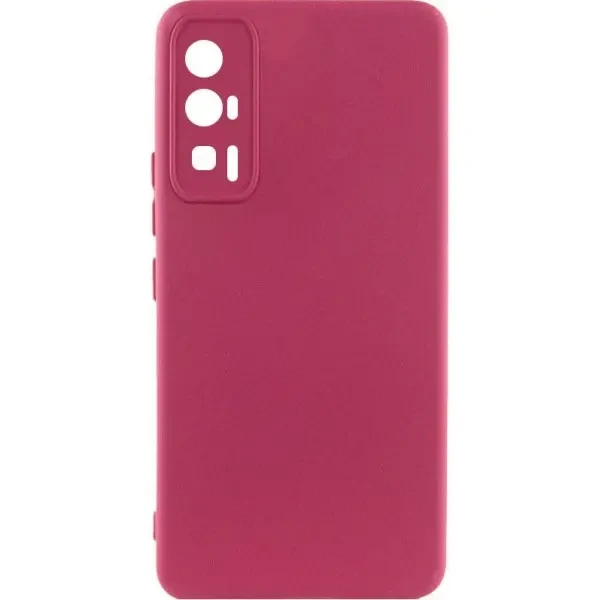 Silicone Cover Lakshmi Full Camera для Xiaomi Redmi K60/K60 Pro/Poco F5 Pro 5G Marsala