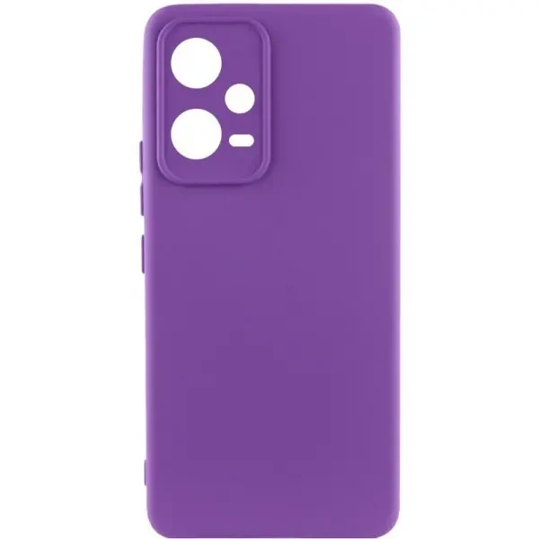 Silicone Cover Lakshmi Full Camera для Xiaomi Redmi Note 12 5G/Poco X5 5G Purple