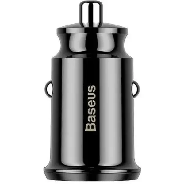 Автомобільний зарядний пристрій Baseus Grain Car 2USB 3.1A Black (CCALL-ML01) 4