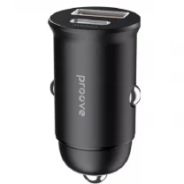 Автомобільний зарядний пристрій Proove Tiny Power Pro 65W (Type-C + USB) Black (ACTP65110001)