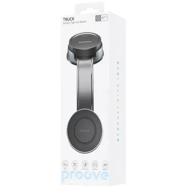 Автомобільний тримач Proove Truck Suction Type Car Mount Black (CHPT00000001) 4