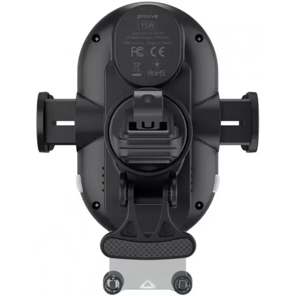 Автомобільний тримач з БЗП Proove Rounded Energy 15W Black (WHRE15010001) 4