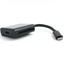 Адаптер Cablexpert USB Type C - HDMI (M/F) 0.15 м Black (A-CM-HDMIF-01)