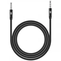 Аудіо-кабель ArmorStandart 3.5mm (mini-Jack) Male to 3.5mm (mini-Jack) Male 1m Black (ARM76890)