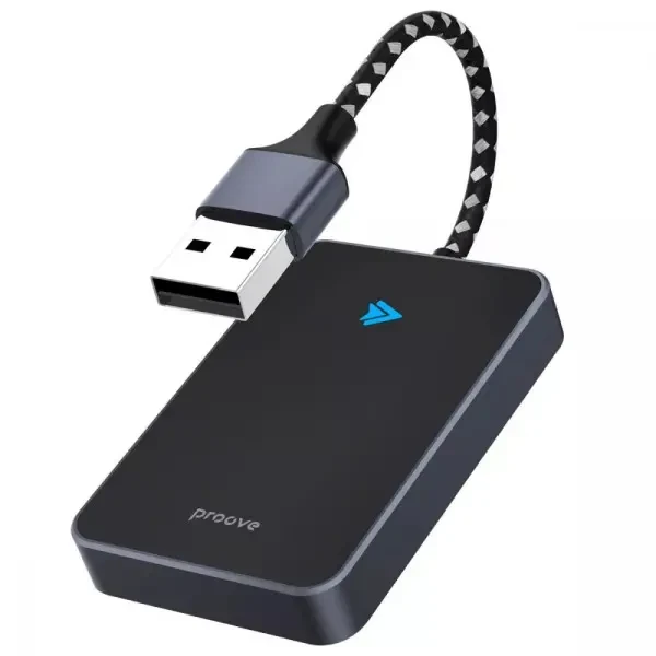 Бездротовий адаптер Android Auto Proove AA-01 Wireless Car Adapter Black (SMAA00100001)