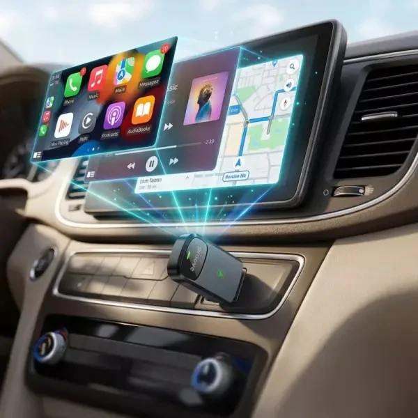 Бездротовий адаптер USB Proove Unity (CarPlay/Android Auto) Gray (WAPU00100003) 3