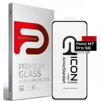 Захисне скло ArmorStandart Icon для Xiaomi Poco M7 Pro 5G Black (ARM83139)