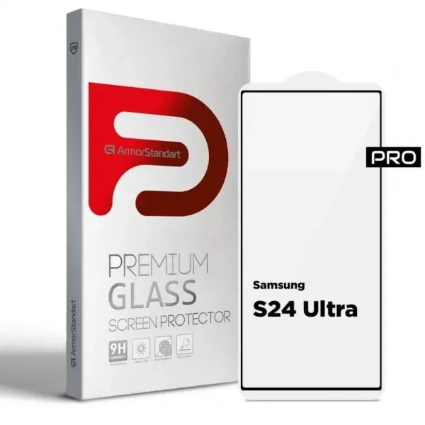 Захисне скло ArmorStandart Pro для Samsung S24 Ultra S928 Black (ARM72438) 2