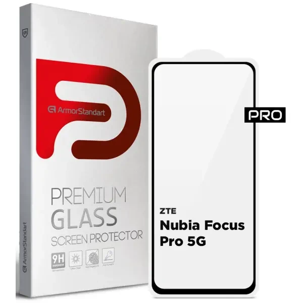 Захисне скло ArmorStandart Pro для ZTE Nubia Focus Pro 5G Black (ARM78908) 2