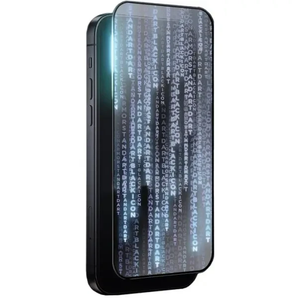 Захисне скло ArmorStandart Supreme Icon 3D для iPhone 15 Pro Max Black (ARM68224)