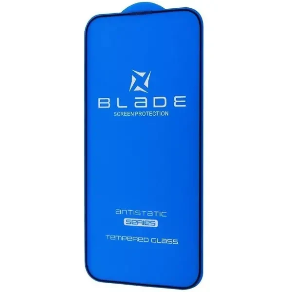 Захисне скло BLADE ANTISTATIC Series Full Glue для iPhone 14 Pro Max/15 Plus/16 Plus Black