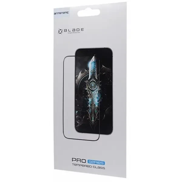Захисне скло BLADE ANTISTATIC Series Full Glue для iPhone 17 Pro Max Black 2