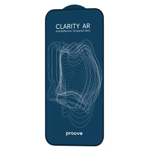 Захисне скло Proove Clarity AR для iPhone 14 Pro Max/15 Plus/16 Plus Black (PGCARI14PM01)