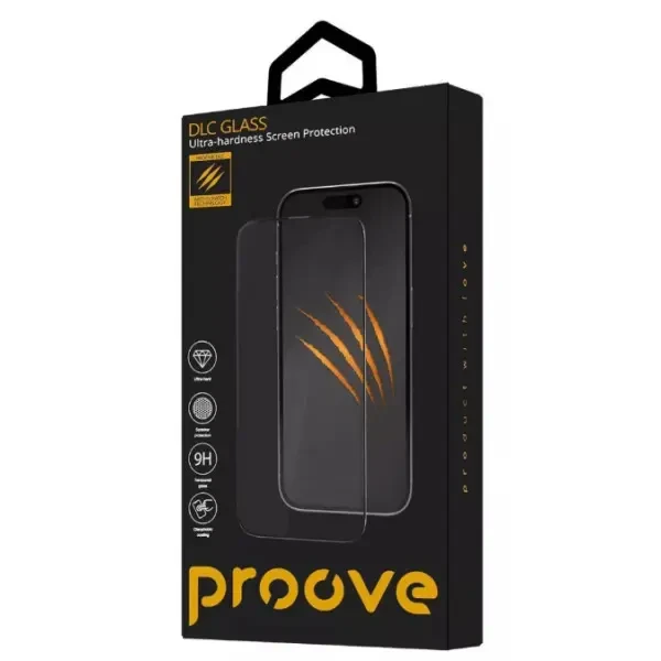 Захисне скло Proove DLC для iPhone 14 Pro Max/15 Plus/16 Plus Black (PGDLCI14PM01) 2