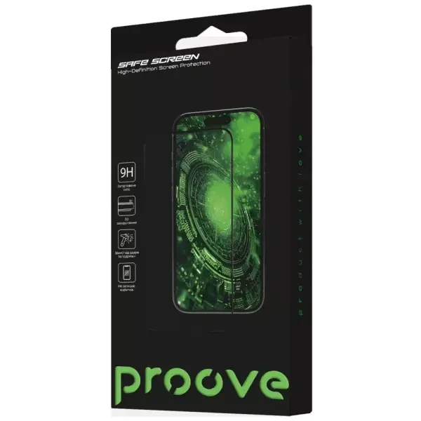 Захисне скло Proove Safe Screen для Samsung S24 Ultra Black (PGPSS1GS24U1) 2