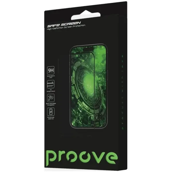 Захисне скло Proove Safe Screen для Samsung S26 Plus Black (PGPSS1GS26P1) 2