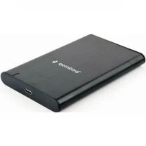 Зовнішня кишеня Gembird SATA HDD 2.5 USB 3.1 алюміній Black (EE2-U3S-6)