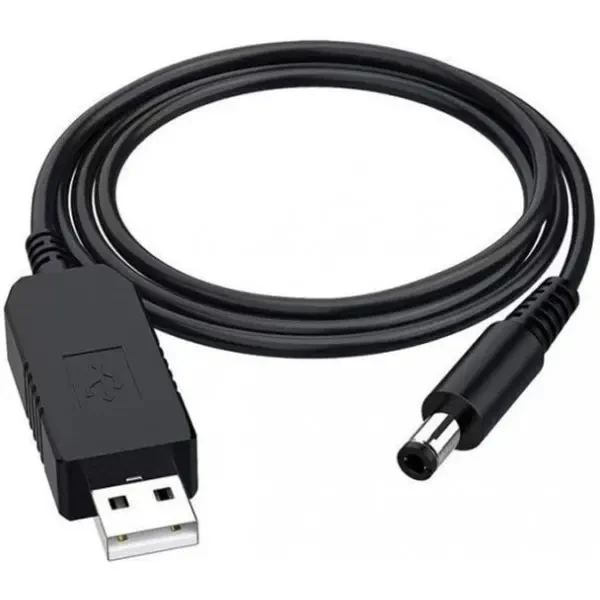 Кабель ArmorStandart USB - DC 5.5x2.1 12V 0.8 м для живлення роутера (ARM65663/ARM78384)