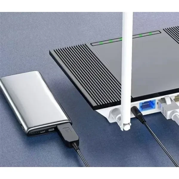 Кабель ArmorStandart USB - DC 5.5x2.1 12V 0.8 м для живлення роутера (ARM65663/ARM78384) 5