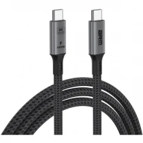 Кабель ArmorStandart USB 4.0 Type-C - Type-C 240W 8K 60hz 40Gbps 1m Black (ARM81921)