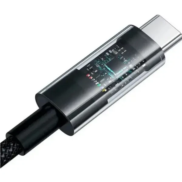 Кабель Baseus Gem Fast-Charging USB to Type-C 100W 1m Black (P10373002111-00) 3