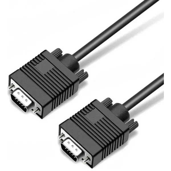 Кабель ProLogix VGA-VGA (M/M) HD15M/HD15M (3+9С) 5 м Black (PR-VGA-VGA-P-06-28-5m)