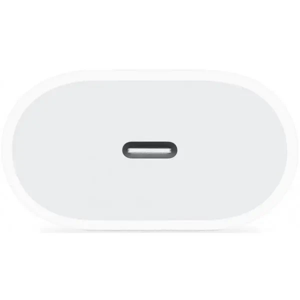 Мережевий зарядний пристрій Apple Power Adapter 20W USB-C White (MHJE3ZM/A) 2