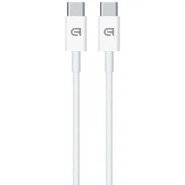 Мережевий зарядний пристрій ArmorStandart AMHJ83 20W USB-C + cable Type-C to Type-C White (ARM77725) 3