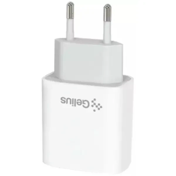 Мережевий зарядний пристрій Gelius Genesis Merge GP-HC060 GaN USB+Type-C 35W White 2