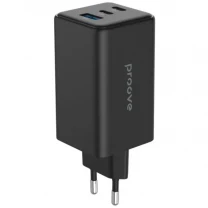 Мережевий зарядний пристрій Proove Pocket GaN 100W (2Type-C + USB) Black (WCPG10012201)