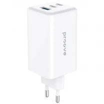 Мережевий зарядний пристрій Proove Pocket GaN 100W (2Type-C + USB) White (WCPG10012202)